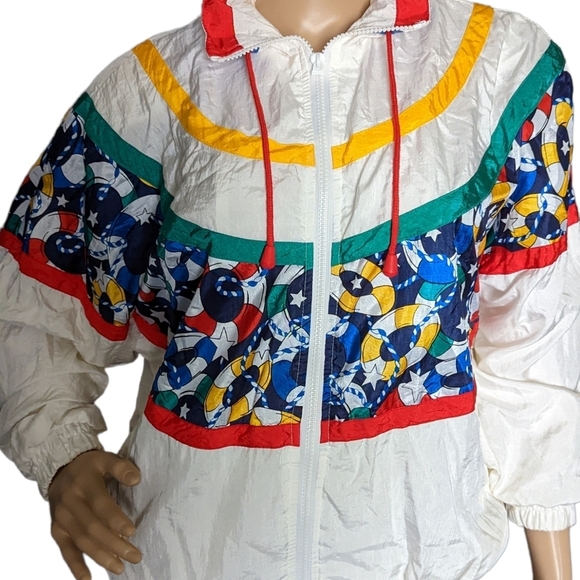 Vintage 80s Nautical Life Preserver Parachute Track Jack Size PS - Picture 2 of 8